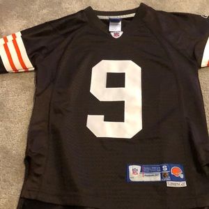 A Browns football jersey